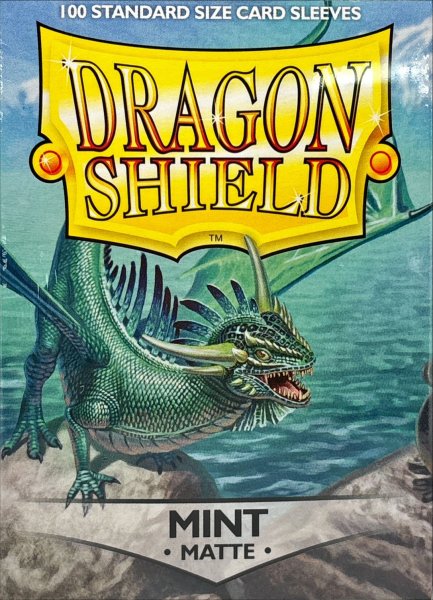 画像2: ドラゴンシールドマット(ミント) 100枚 (66×91)【サプライ】{-} (2)