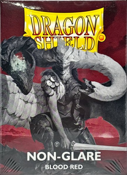 画像2: ドラゴンシールドマットノングレア(ブラッドレッド)100枚 (66×91)【サプライ】{-} (2)