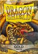 画像2: ドラゴンシールドマット(ゴールド) 100枚 (66×91)【サプライ】{-} (2)