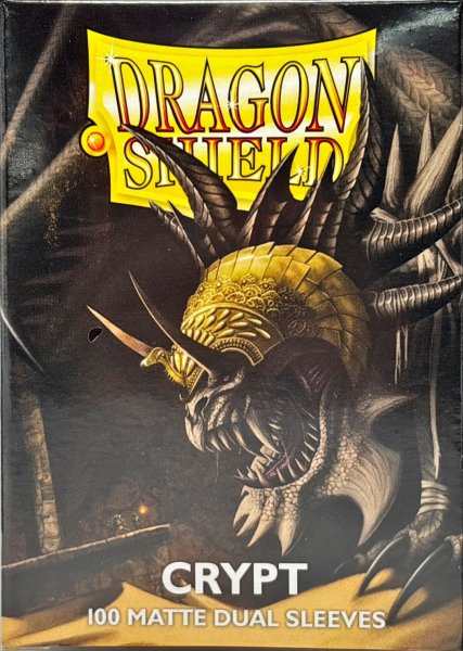 画像2: ドラゴンシールドデュアルマット(クリプト) 100枚 (66×91)【サプライ】{-} (2)