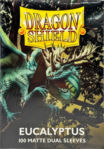 画像2: ドラゴンシールドデュアルマット(ユーカリプタス) 100枚 (66×91)【サプライ】{-} (2)