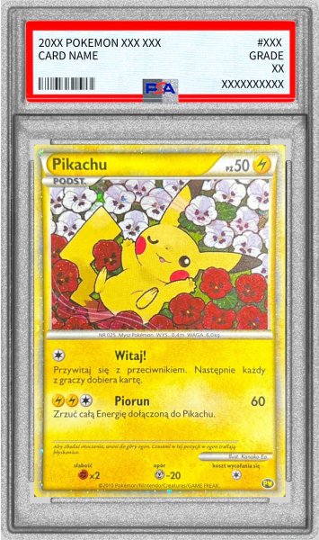 画像1: 〔※状態難/PSA10鑑定済〕ピカチュウ(ポーランド)【-】{PW} (1)