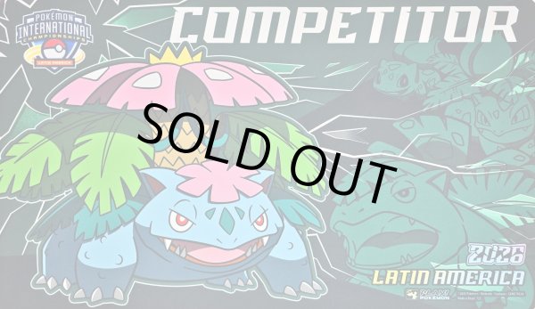 画像1: プレイマット『海外/メガフシギバナ(LATIN AMERICAロゴ)※』【サプライ】{-} (1)