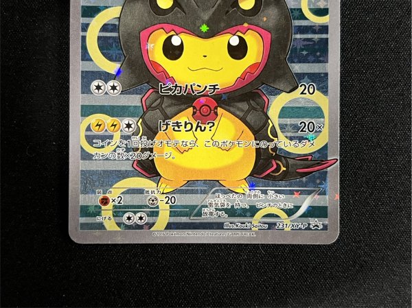 画像3: ポンチョを着たピカチュウ【P】{231/XY-P} (3)