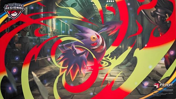 画像1: 〔状態A-〕プレイマット『海外/メガゲンガー(無印/REGIONALロゴ)※』【サプライ】{-} (1)