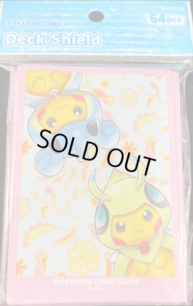 画像1: デッキシールド『海外/Pokemon Center SG 1year anniversary』64枚入り【サプライ】{-} (1)