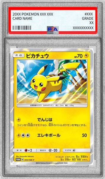 画像1: 〔PSA10鑑定済〕ピカチュウ【P】{003/SM-P} (1)