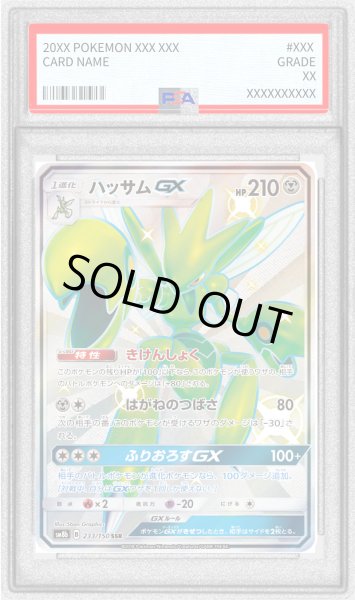 画像1: 〔※状態難/PSA10鑑定済〕ハッサムGX【SSR】{233/150} (1)