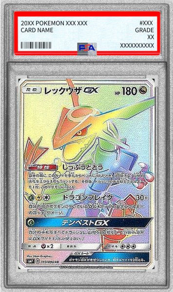 画像1: 〔PSA10鑑定済〕レックウザGX【HR】{109/096} (1)