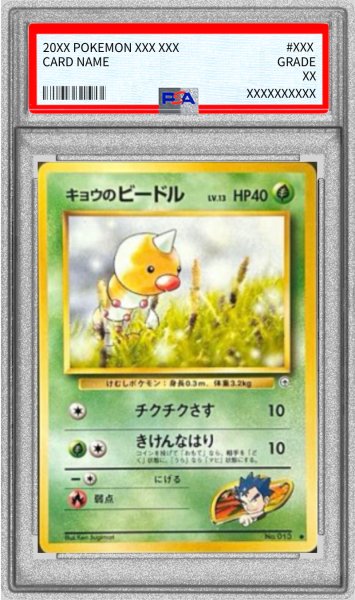 画像1: 〔PSA10鑑定済〕キョウのビードル LV.13(マークあり)【-】{旧裏} (1)