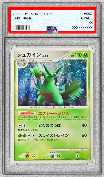 画像1: 〔PSA9鑑定済〕ジュカイン【★】{005/092} (1)