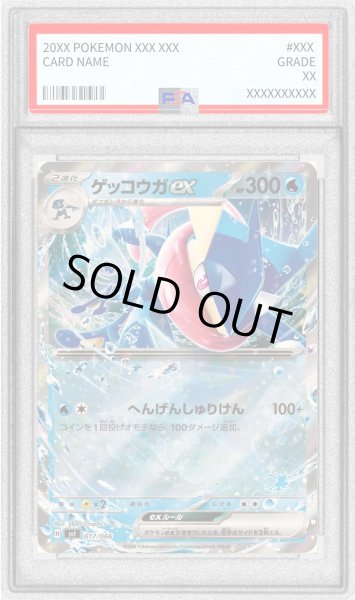 画像1: 〔PSA10鑑定済〕ゲッコウガex(RR仕様)【-】{017/066} (1)