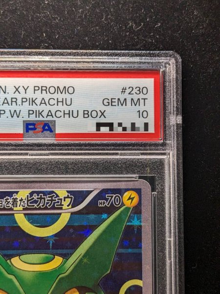 PSA10鑑定済〕ポンチョを着たピカチュウ【P】{230/XY-P}