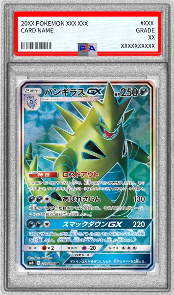 画像1: 〔PSA10鑑定済〕バンギラスGX【SR】{099/095} (1)