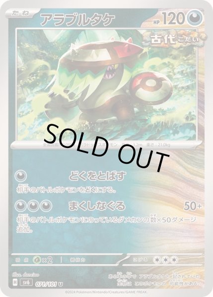 画像1: アラブルタケ【U】{071/101} (1)