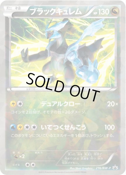 画像1: ブラックキュレム【P】{216/BW-P} (1)