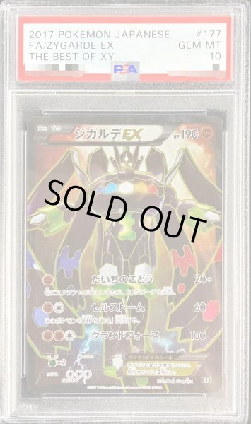 画像1: 〔PSA10鑑定済〕ジガルデEX(SR仕様)【-】{177/171} (1)