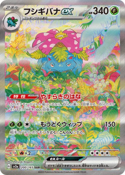 画像1: 〔状態A-〕フシギバナex【SAR】{200/165} (1)