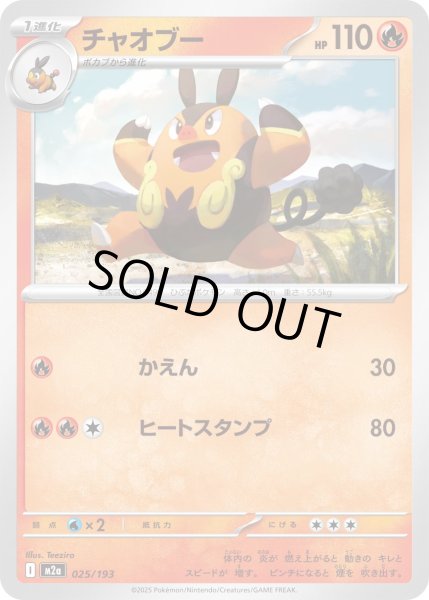 画像1: チャオブー【-】{025/193} (1)