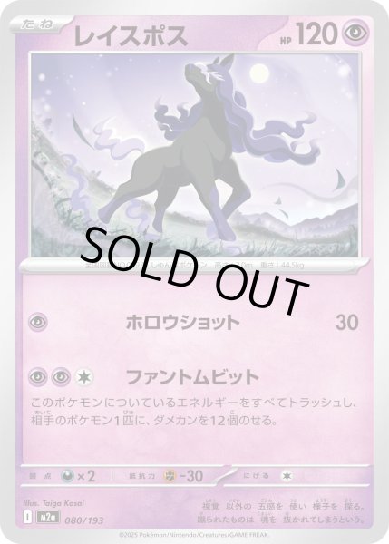 画像1: レイスポス【-】{080/193} (1)