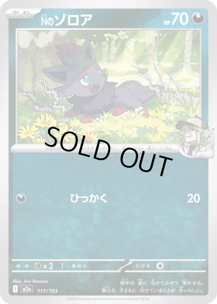 画像1: Nのゾロア(モンスターボールミラー)【-】{111/193} (1)