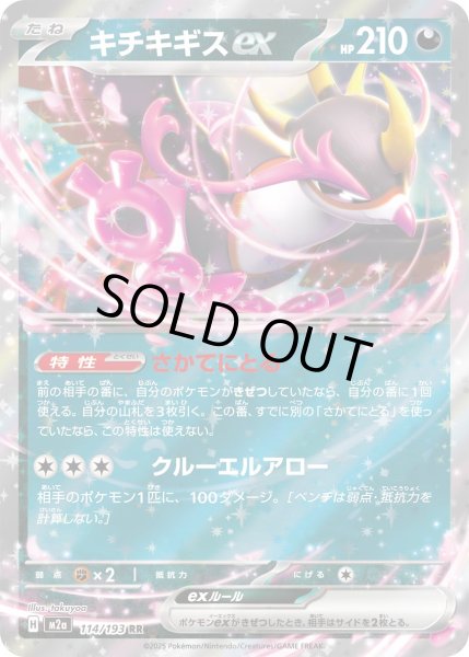 画像1: キチキギスex【RR】{114/193} (1)