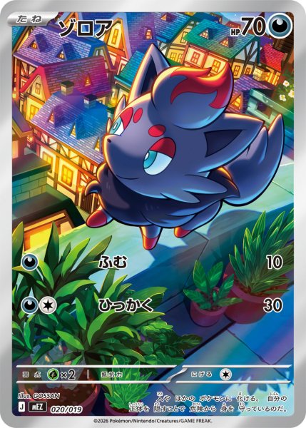 ポケモンカード　AR SSR RR など 全20枚　おまとめ売り！開封後即保護品 ゾロア(AR仕様)【-】{020/019} - カードラッシュ[ポケモン]