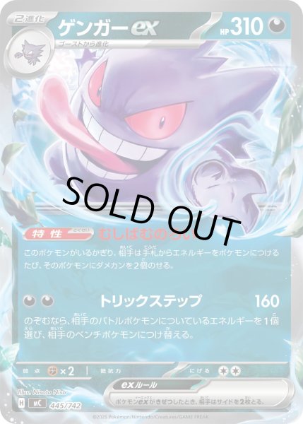 画像1: 〔状態A-〕ゲンガーex(ノーマル仕様)【-】{445/742} (1)