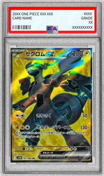 画像1: 〔PSA10鑑定済〕ゼクロムex【SR】{161/086} (1)
