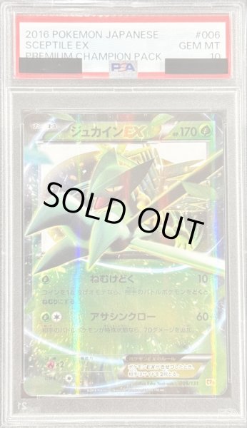 画像1: 〔PSA10鑑定済〕ジュカインEX【-】{006/131} (1)