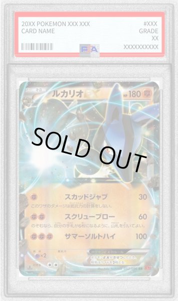 画像1: 〔PSA10鑑定済〕ルカリオEX【RR】{052/096} (1)