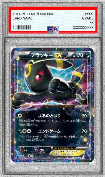 画像1: 〔PSA9鑑定済〕ブラッキーEX【RR】{042/078} (1)