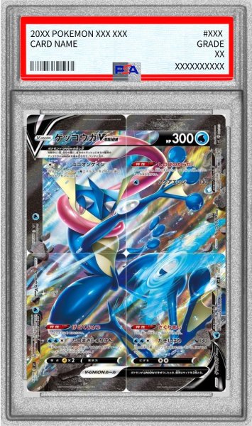 画像1: 〔※状態難/PSA10鑑定済〕ゲッコウガV-UNION(4枚セット)【-】{001/013~004/013} (1)