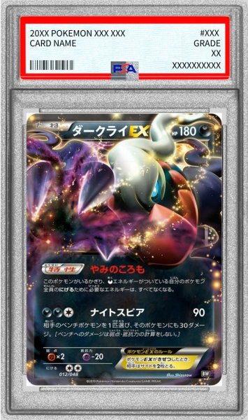 画像1: 〔PSA10鑑定済〕ダークライEX【-】{012/048} (1)