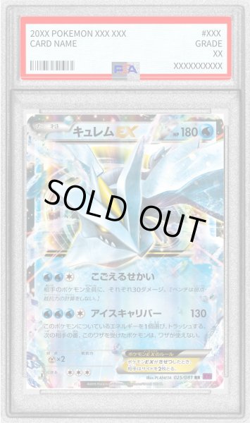 画像1: 〔PSA10鑑定済〕キュレムEX【RR】{025/081} (1)