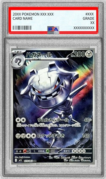 画像1: 〔PSA10鑑定済〕ハガネール【AR】{073/063} (1)