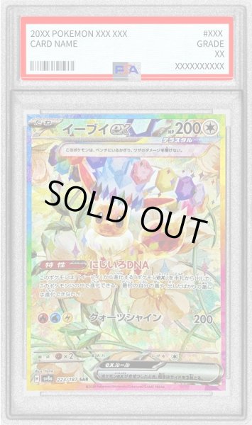 画像1: 〔PSA9鑑定済〕イーブイex【SAR】{223/187} (1)