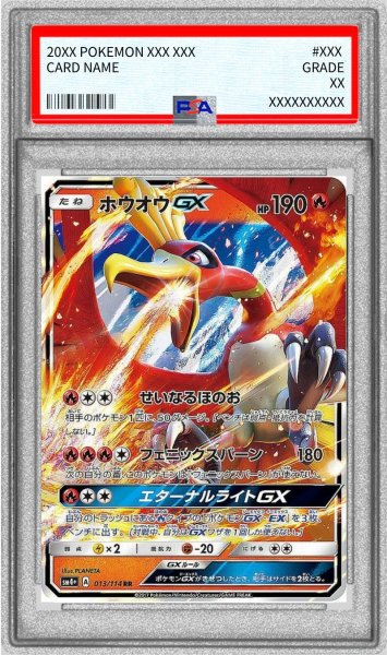 画像1: 〔PSA10鑑定済〕ホウオウGX【RR】{013/114} (1)