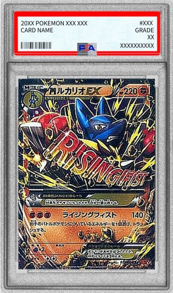 画像1: 〔PSA9鑑定済〕MルカリオEX【RR】{053/096} (1)