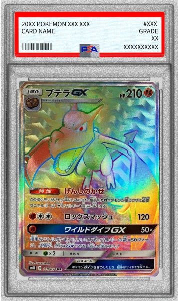 画像1: 〔※状態難/PSA10鑑定済〕プテラGX【HR】{110/094} (1)