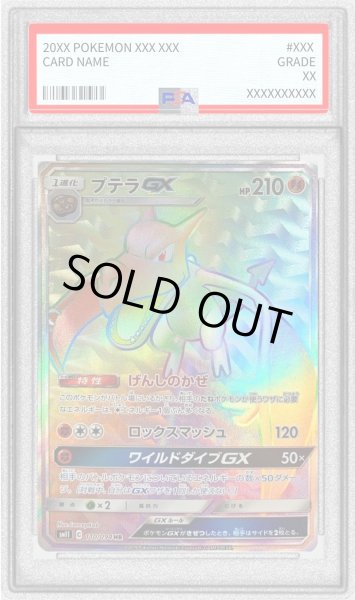 画像1: 〔PSA10鑑定済〕プテラGX【HR】{110/094} (1)