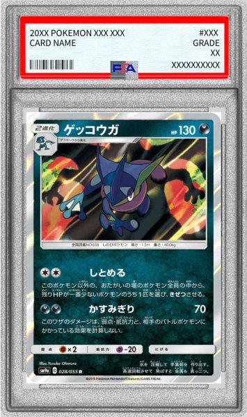 画像1: 〔PSA10鑑定済〕ゲッコウガ【R】{028/055} (1)