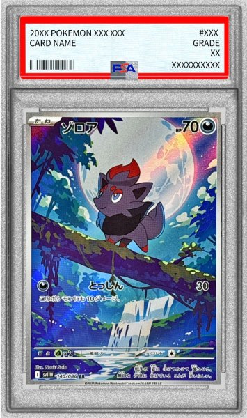 画像1: 〔PSA10鑑定済〕ゾロア【AR】{140/086} (1)