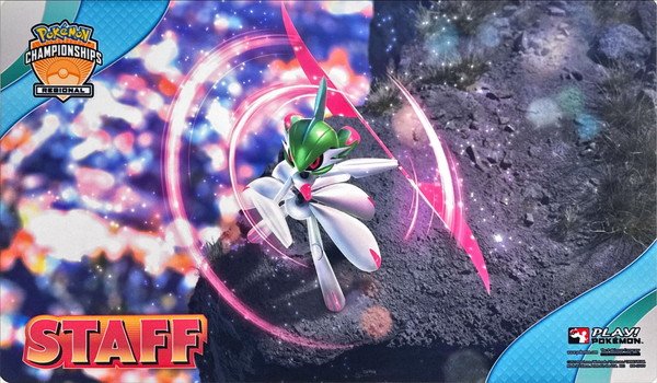 画像1: プレイマット『海外/テツノブジン(STAFF/REGIONALロゴ)』【サプライ】{-} (1)