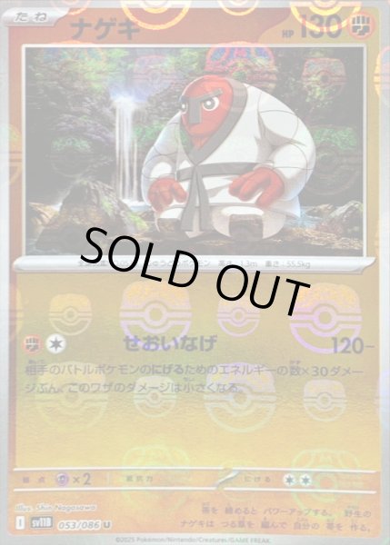 画像1: 〔状態B〕ナゲキ(マスターボールミラー)【U】{053/086} (1)