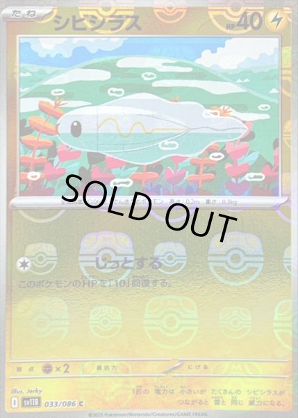 画像1: 〔状態B〕シビシラス(マスターボールミラー)【C】{033/086} (1)