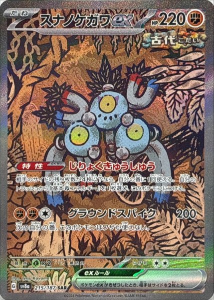 画像1: 〔状態B〕スナノケガワex【SAR】{215/187} (1)