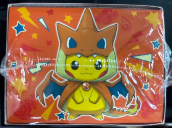 状態A-〕スペシャルBOX『メガリザードンYのポンチョを着たピカチュウ