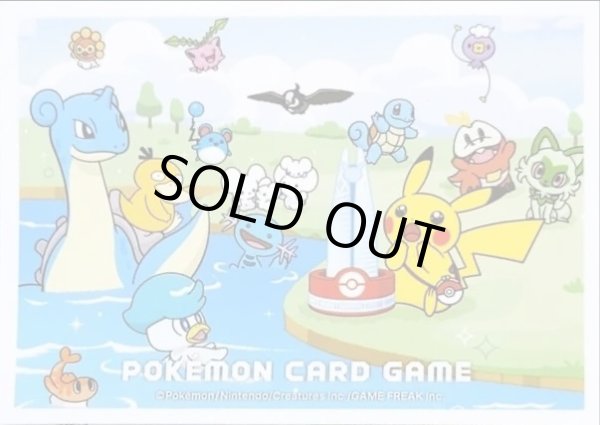 画像1: デッキシールド『海外/Pokemon Town picnic ver.※』64枚入り【サプライ】{-} (1)