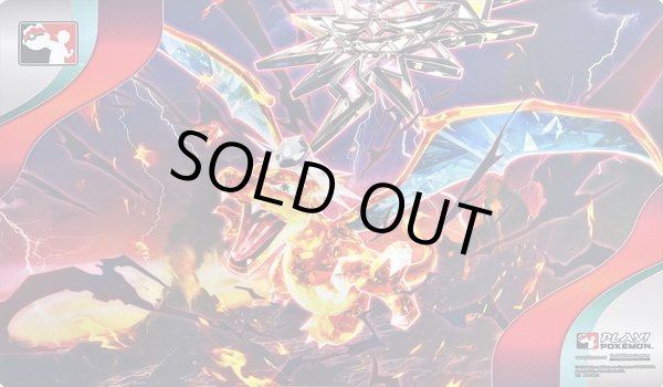 画像1: プレイマット『海外/テラスタルリザードン(無印/Playロゴ)※』【サプライ】{-} (1)